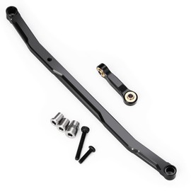 JGGZONE Aluminum Alloy Steering Link Tie Rod Set - High-Tightening Linkage Compatible with LOSI 1/18 Mini LMT 4WD RC Monster Truck Upgrade Part