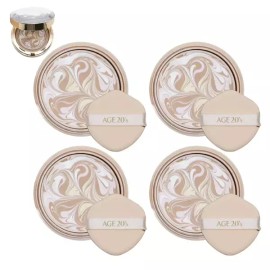 AGE20s 에센스 커버 팩트 최신상 인피니티 다이아에디션 ID 리필4개 AGE20s Essence Cover Pact Latest Infinity Diamond Edition ID Refill 4 Pieces