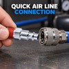 LEENKEA 5-Pack 1/4 Inch NPT Male Pneumatic Quick Connect Plugs