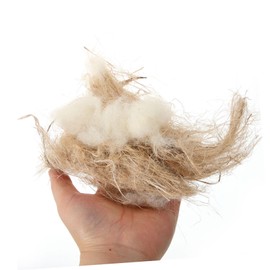 Angoily 1 Pack Bird Birds Nesting Material Nest Materials for Birds Big Bag Natural