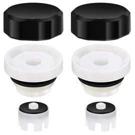 Cinnvoice 2 Set Vacuum Breaker Kit Replacement Valves Compatible with Vacvbkx1b Black Replacement Fit Traditional Anti Siphon Frost free Sillcock Valves Vacuum Breaker Outside Faucet Repair Kit