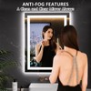 LOAAO 23.6"x31.5" LED Mirror for Bathroom, Lighted Bathroom Mirror with