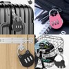 Mini cerradura codificada pequeña, cerradura de combinación para clóset de