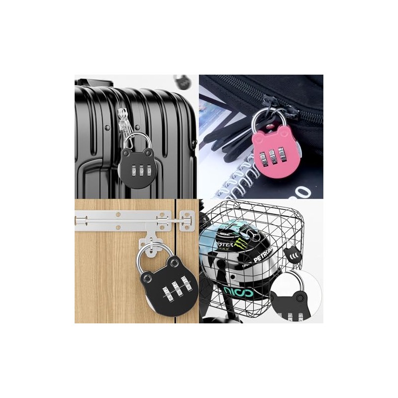 Mini cerradura codificada pequeña, cerradura de combinación para clóset de