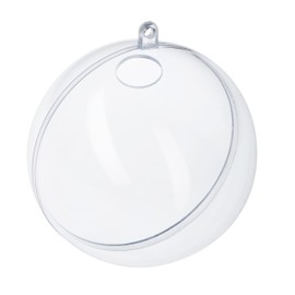 Acrylic Ball with Hole for String Lights, Diameter Approx. 16 cm