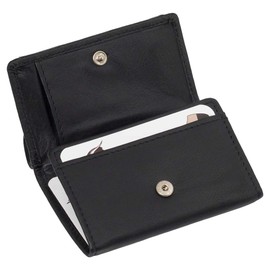 31105 Leather Mini Purse Party Purse Mini Purse Various Colours, black, Modern