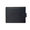 Mens RFID BLOCKING Soft Genuine Leather Bifold Wallet With A
