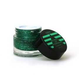 Dazzle and Delight: Secret of Pharaoh Glitter Gel for Hair, Body and Face - Lucky Clover | 6 Vibrant Colors, Long Lasting Sparkles, Ideal for Parties, and Festival Look, Glammarous Effect