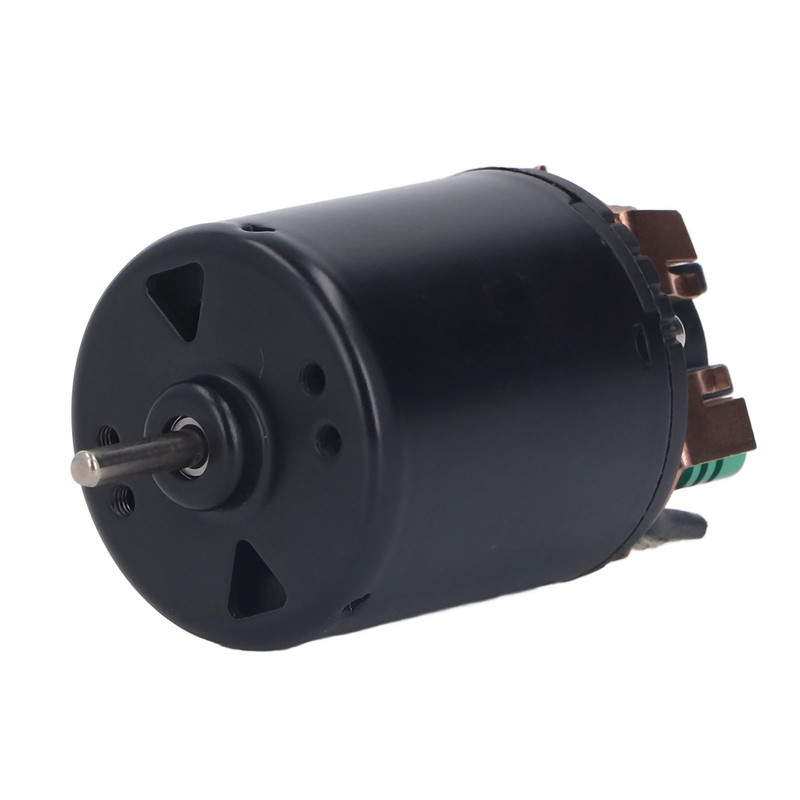 DC Brushed Motor High Torsion Black Shell Carbon Brush Convenient