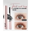 3D Curling Iron Wand Mascara - Volumizing Telescopic Mascara, Waterproof