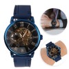 FORSINING Automatic Mechanical Watch Waterproof PU Leather Strap Men Wristwatch