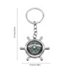 Portable Compass, Outdoor Survival Compass Keychain, Fine Grinding Process Compass