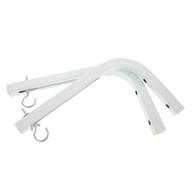 LALAFINA Durable Projector Screen Hooks Shaped Wall Mount Brackets for Easy Installation Homes Offices Classrooms More Stable Design Prevents Slipping Includes Comprehensive Accessories