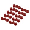 PATIKIL 90 Degree Plant Ties, 100 Pieces Plastic Plant Training