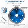 Flintronic Diamond Cutting Discs 125 mm, Diamond Cutting Disc, Tile