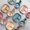 SAMiGO Silicone Baby Spoons Self Feeding 6+ Months - Infant
