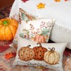 DFXSZ Fall Pillow Covers 12x20 Inch Fall Autumn Thanksgiving Ink