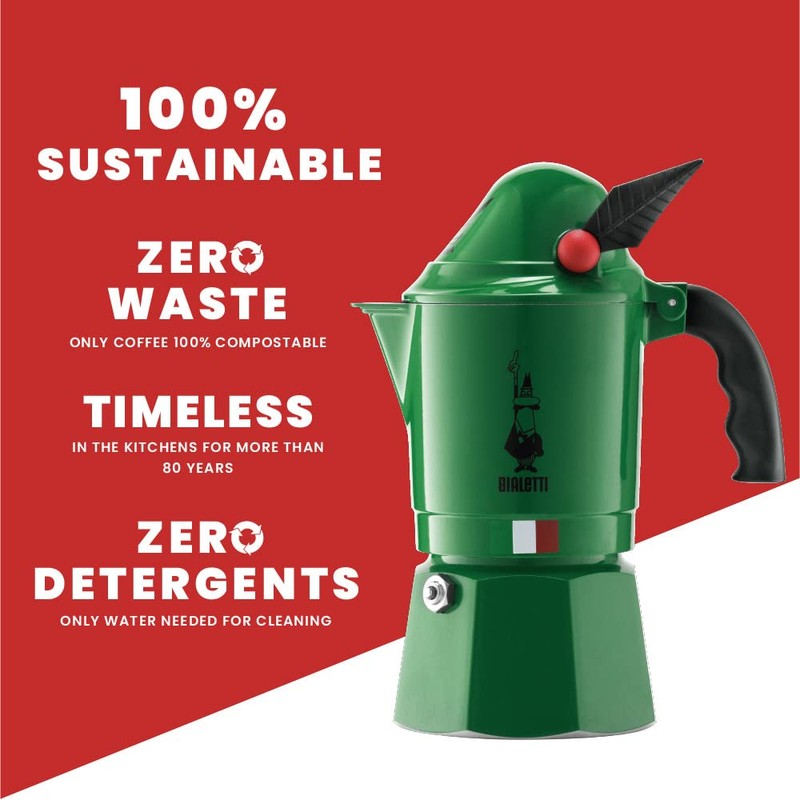 Bialetti - Moka Express Alpina: Iconic Stovetop Espresso Maker, Moka