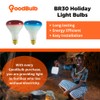 GoodBulb Memorial Day 75-Watt Incandescent Light Bulbs - Red and