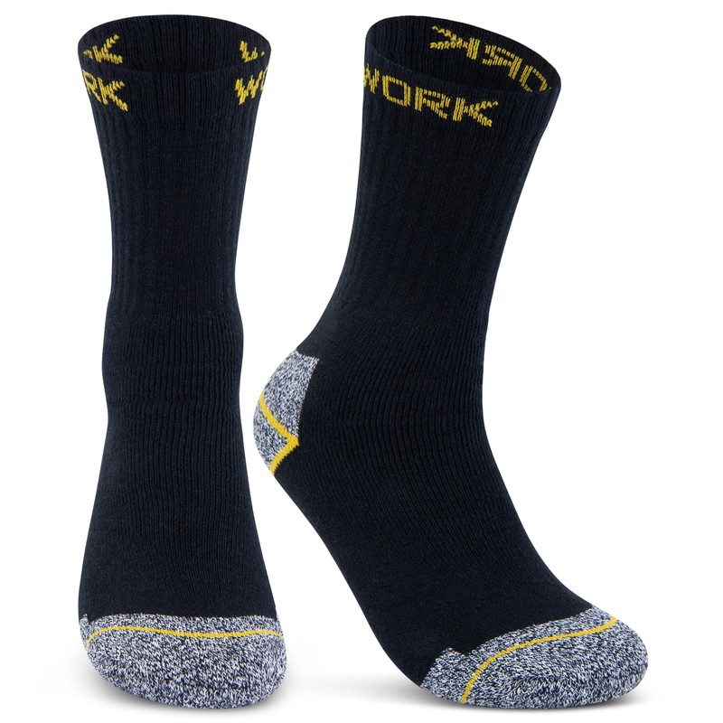 Men's Work Socks (10 or 20 Pairs) Work Socks, Cotton