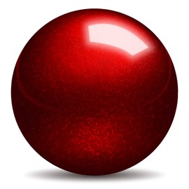 Elecom M-B1RD Replacement Ball for Trackball Mouse, 1.3 Inches (34 mm), Red
