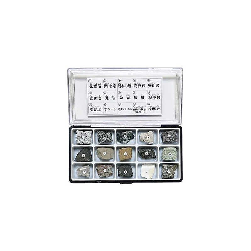 Rock Specimens (15 Types of Rock Specimens) / 3-657-06