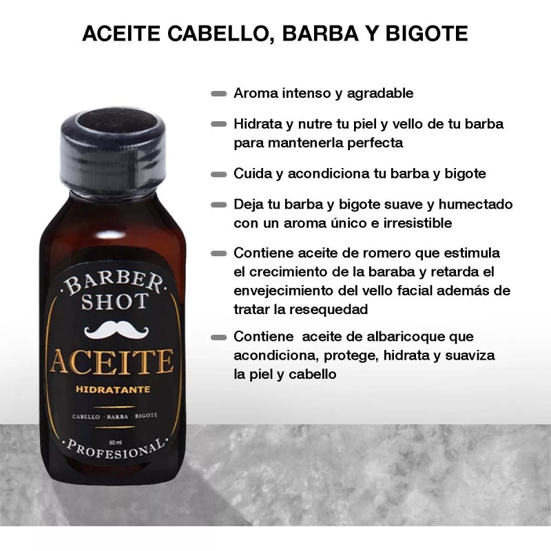 Kolor Shot Profesional Aceite + Tratamiento Con Bergamota Crecimiento Barba