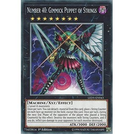 Yu-Gi-Oh! - Number 40: Gimmick Puppet of Strings - LED5-EN043 - Common - 1st Edition - Legendary Duelists: Immortal Destiny