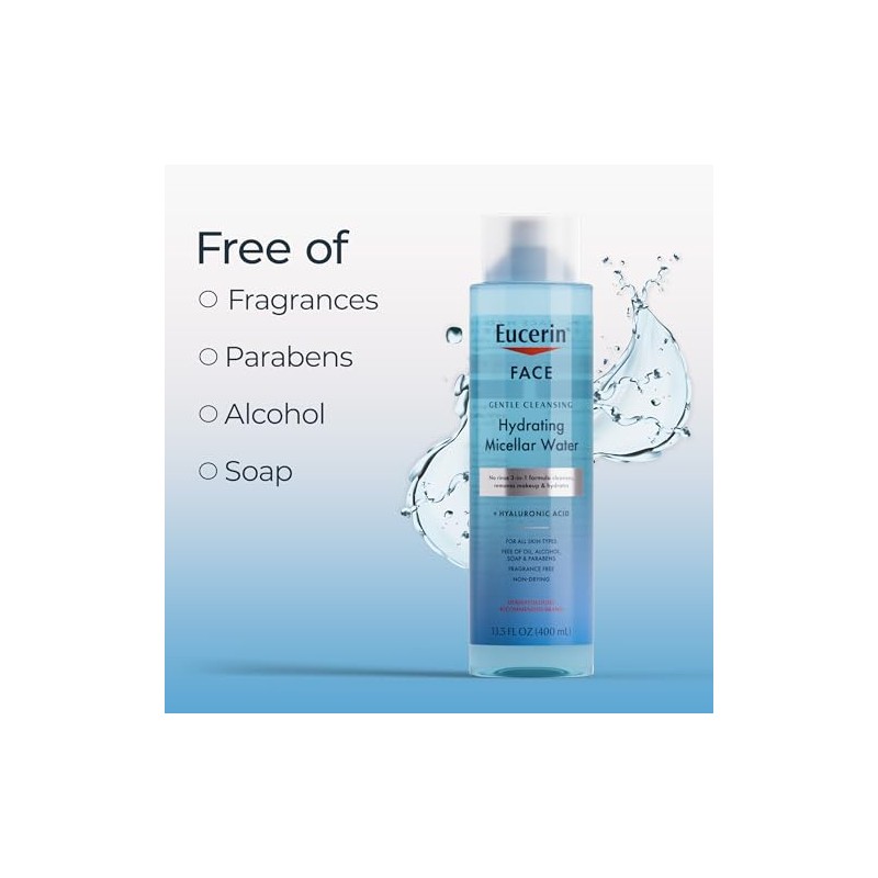 Eucerin Água Micelar Hidratante Facial, 30 ml