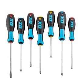 OX Pro 7 Piece Screwdriver Set - Card Display Box