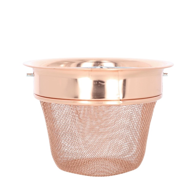 Takekoshi Pure Copper Mesh Drain Basket H-610