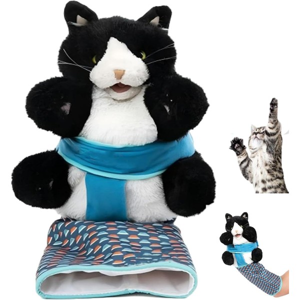 Antarkking Wrestler, Cat Arm Wrestle Toy, Cat Puppet Wrestling Glove,
