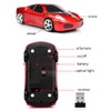 MGbeauty Wireless Mouse Sports Car Mouse Computer Optical Mice for