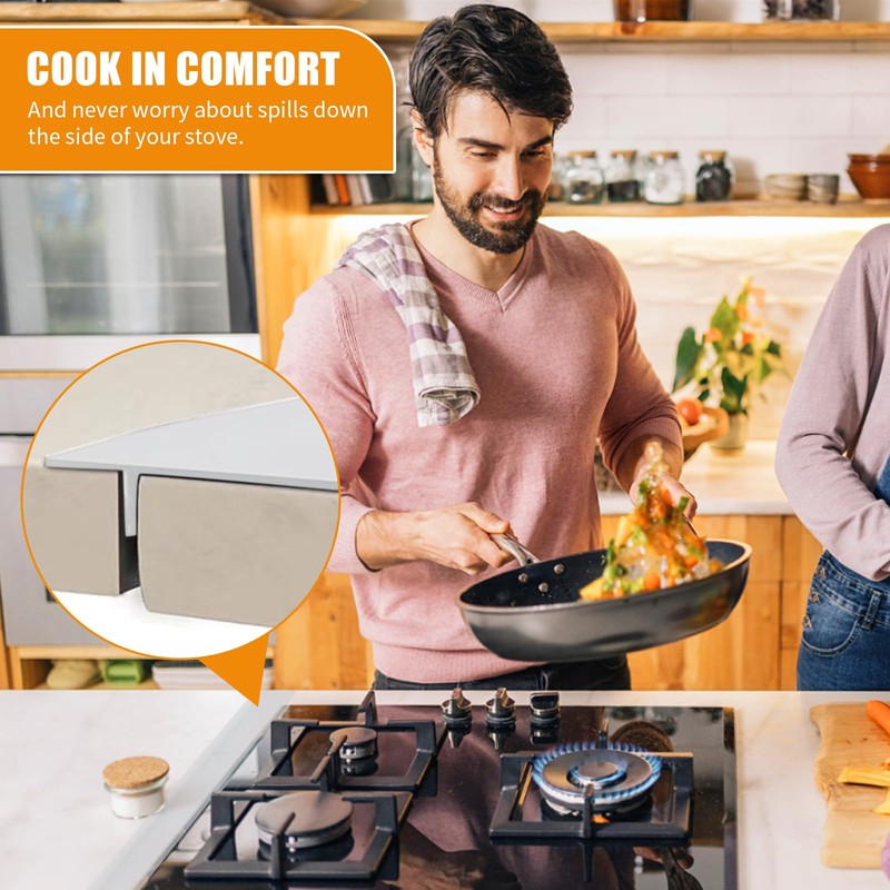 Pack of 2 Worktop Connecting Rail for Kitchens, Kitchen Plate,