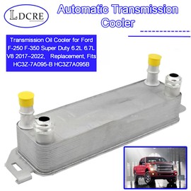 Transmission Oil Cooler for Ford F-250 F-350 Super Duty 6.2L 6.7L V8 2017–2022, Automatic Transmission Cooler Replacement, Fits HC3Z-7A095-B HC3Z7A095B