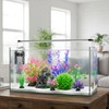 Ameliade Aquarium Artificial Plastic Plants Decorations and Rock Cave Decor