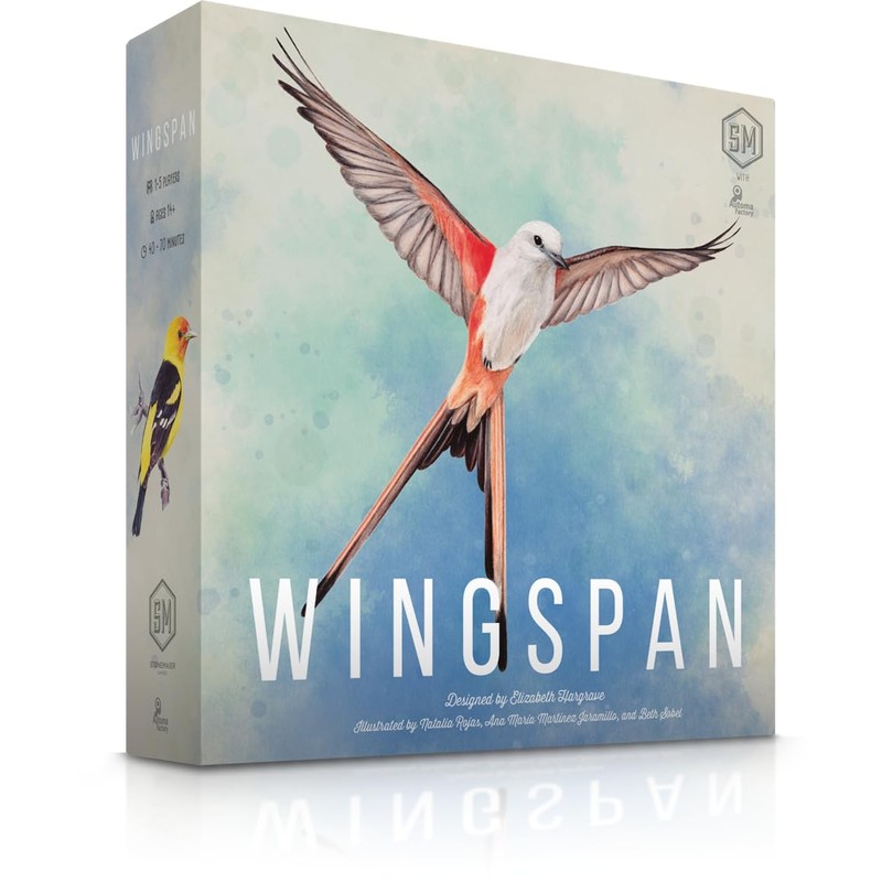 Stonemaier Games: Wingspan (Base Game) by Elizabeth Hargrave | A