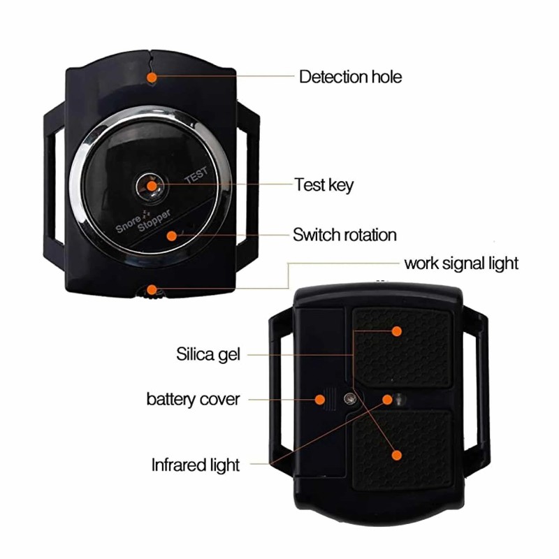 Anti Snoring Aid Stopper Watch - Wristband Sleeping Breathing Snore