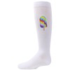 MeMoi Girls' Tie-Dye Popsicle Knee-High Socks Denim 2