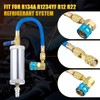 Tellegloww Oil and Dye Injector Kit with 1/4" Connector Compatible