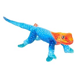 Wild Republic Coilkins Rainbow Lizard, Stuffed Animal, 12 Inch, Plush Toy, Fill is Spun Recycled Water Bottles