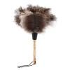 Retractable Feather Duster Ostrich Feathers Anti-Static Reusable Eco-Friendly Handheld Cleaning