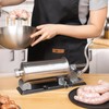 MASTER FENG 2.5 LBS Sausage Stuffer Horizontal Stainless Steel Stuffing