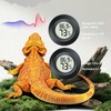 Bearded Dragon Travel Backpack Carrier with Reptile Thermometer and Humidity