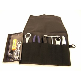 Pit Posse PP2740 Tool Bag Carrying Case for Utility Motorcycle/Dirt Trail Road Compatible with Honda Yamaha Suzuki Kawasaki - 5 Year Warranty
