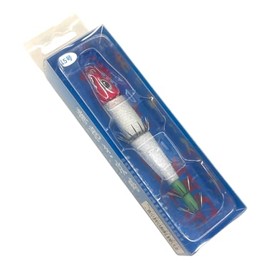 Tanajig Aiya Sutte Ika Metal Sutte Lead Sutte (01. Red Head Blue Glow, No. 15 (56 g)