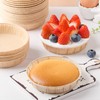 ZORRITA 50 Pcs Mini Tart Pans for Baking, 4 Inch