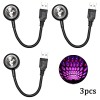 autoligbt 2PCS Car Interior Roof LED Star Light Atmosphere Starry