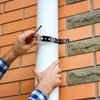 5 Rolls Black Metal Strapping with Holes, 3/4 Inch X