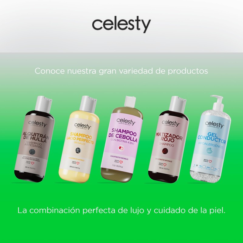CELESTY | Gel Crema para Peinar con Protección Preventiva contra